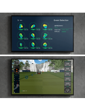 EXPUTT 500D - Simulateur de putting - Matériel de golf à la maison