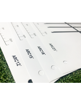 Putting template Visio - Entrainement golf putting maison