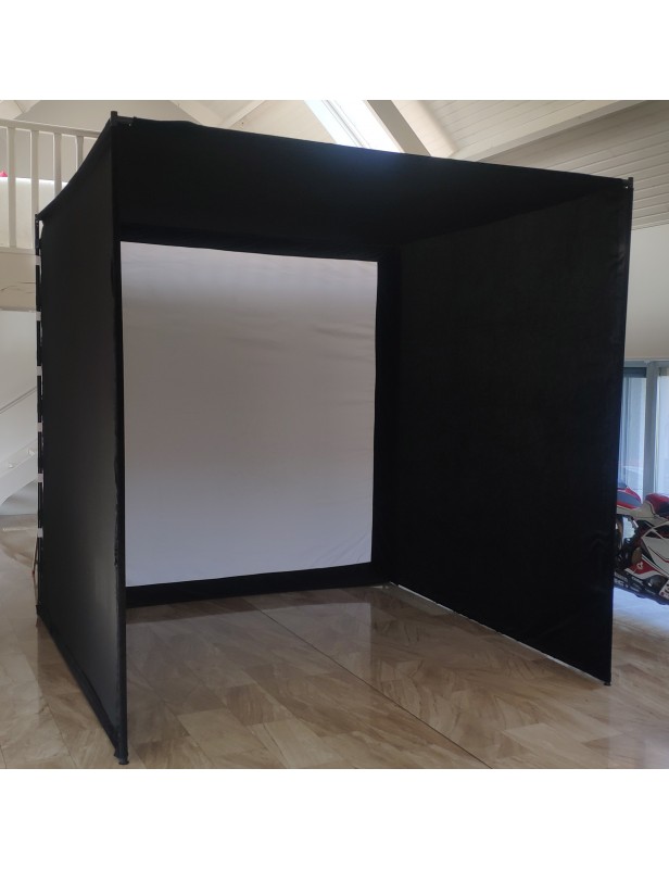 un box de simulation pour jouer en intérieur