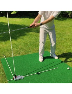 Swing Plane ajustable - outils pédagogiques de golf