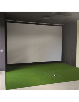 Panneau mural en simili cuir noir