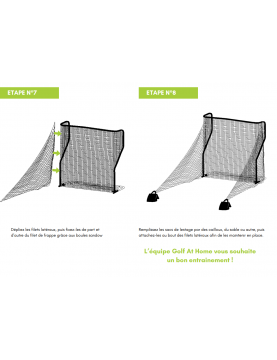 Practice Net Pro - Filet de practice de golf