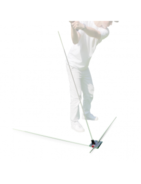 Swing Plane ajustable - outils pédagogiques de golf