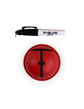 Impact Ball Liner - Entrainement golf maison - Marquage balle de golf